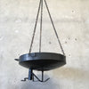 Vintage Mid Century Modern Suspendable Barbeque With Adjustable Grill Crank