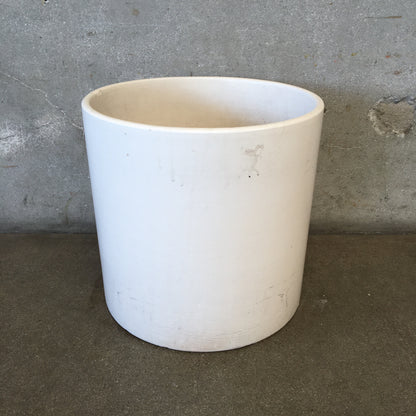 Vintage Architectural Pottery With Matte White Glaze