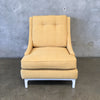 Mid Century Modern Lounge Chair with New Upholstery