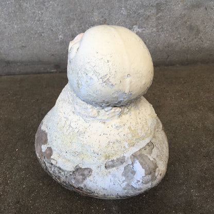 Vintage Cement Garden Duck