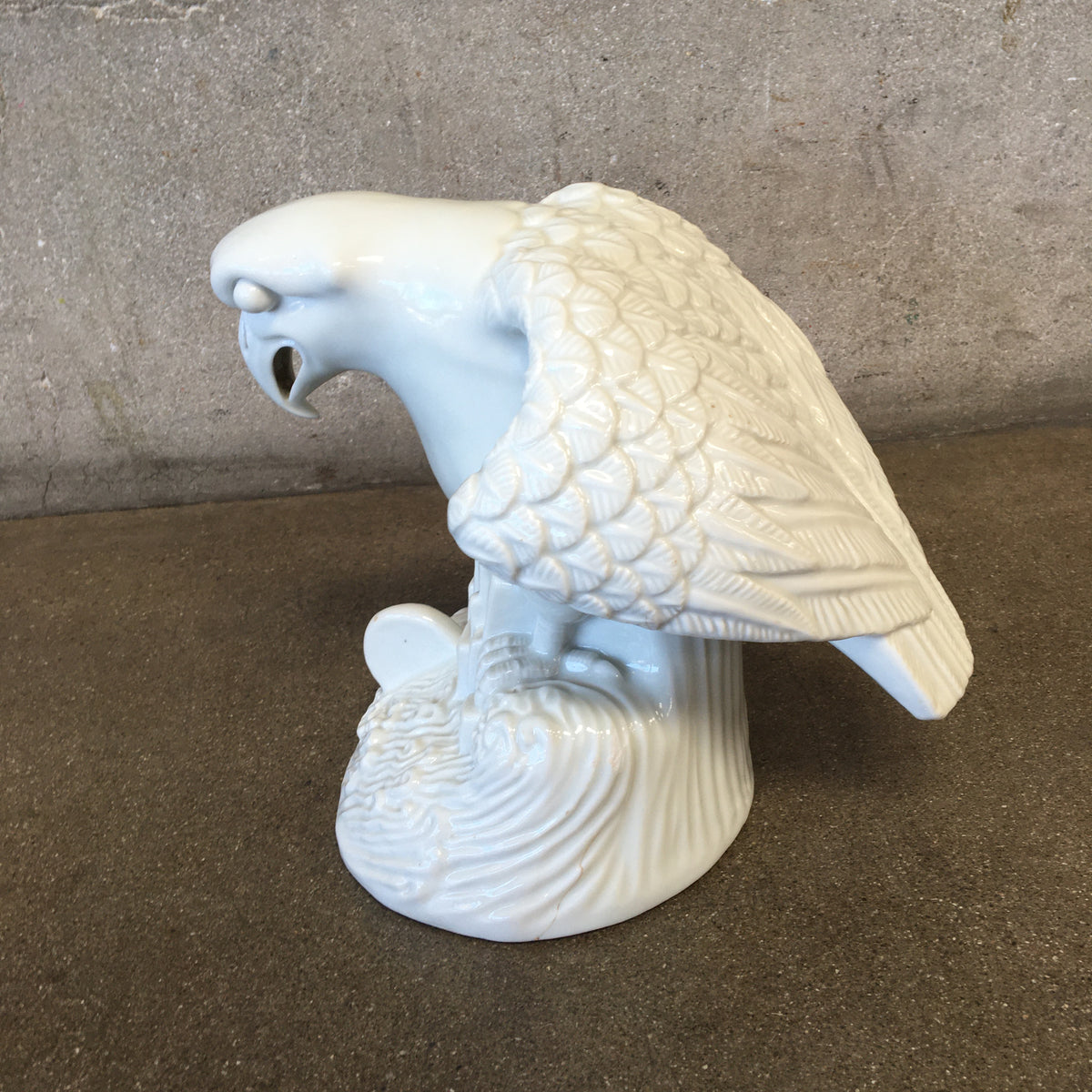 Old Ironside Eagle Ceramic Statue