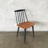 Mid Century J77 Stickback Chair by Folke Palsson for FDB Mobler
