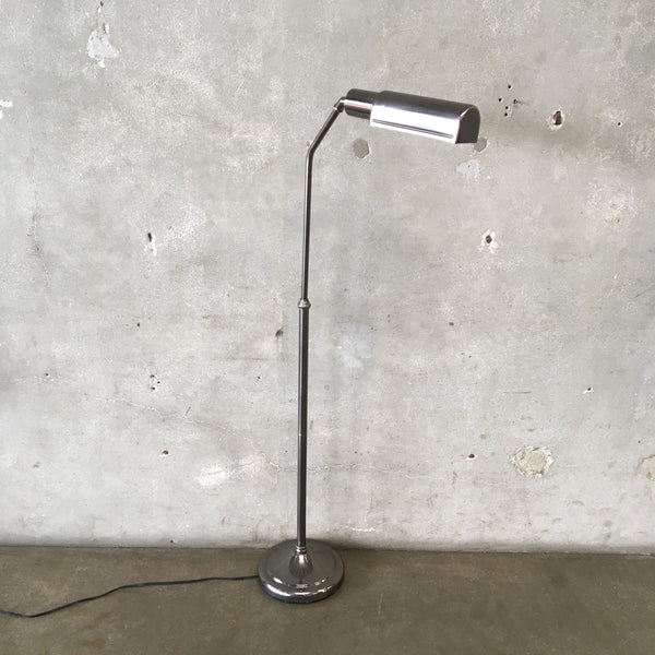 Mid Century Style Chrome Floor Lamp
