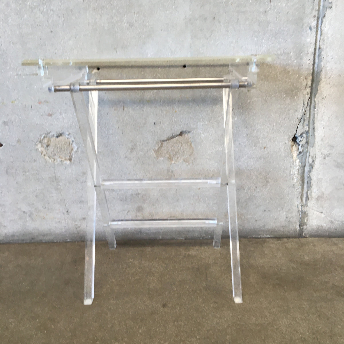 Vintage Acrylic Folding T.V. Tray