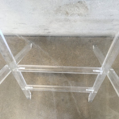 Vintage Acrylic Folding T.V. Tray