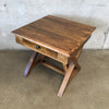 Square Wood End Table w/ Drawer