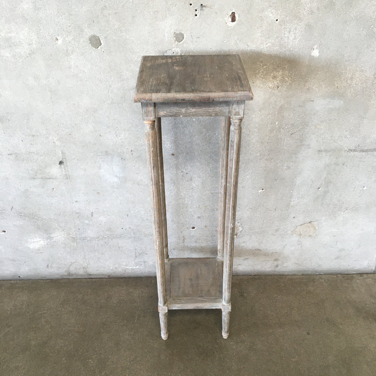 Tall Painted Pedestal