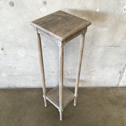 Tall Painted Pedestal