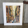 Original Print "Venice Sunset" Signed by Artist Joanne Morris
