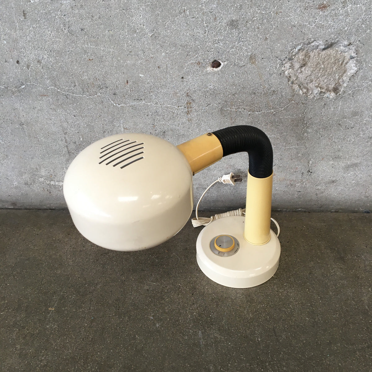 Vintage 1970's Cobra Desk Lamp w/ Dimmer