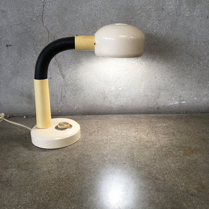 Vintage 1970's Cobra Desk Lamp w/ Dimmer