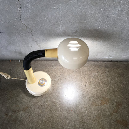 Vintage 1970's Cobra Desk Lamp w/ Dimmer