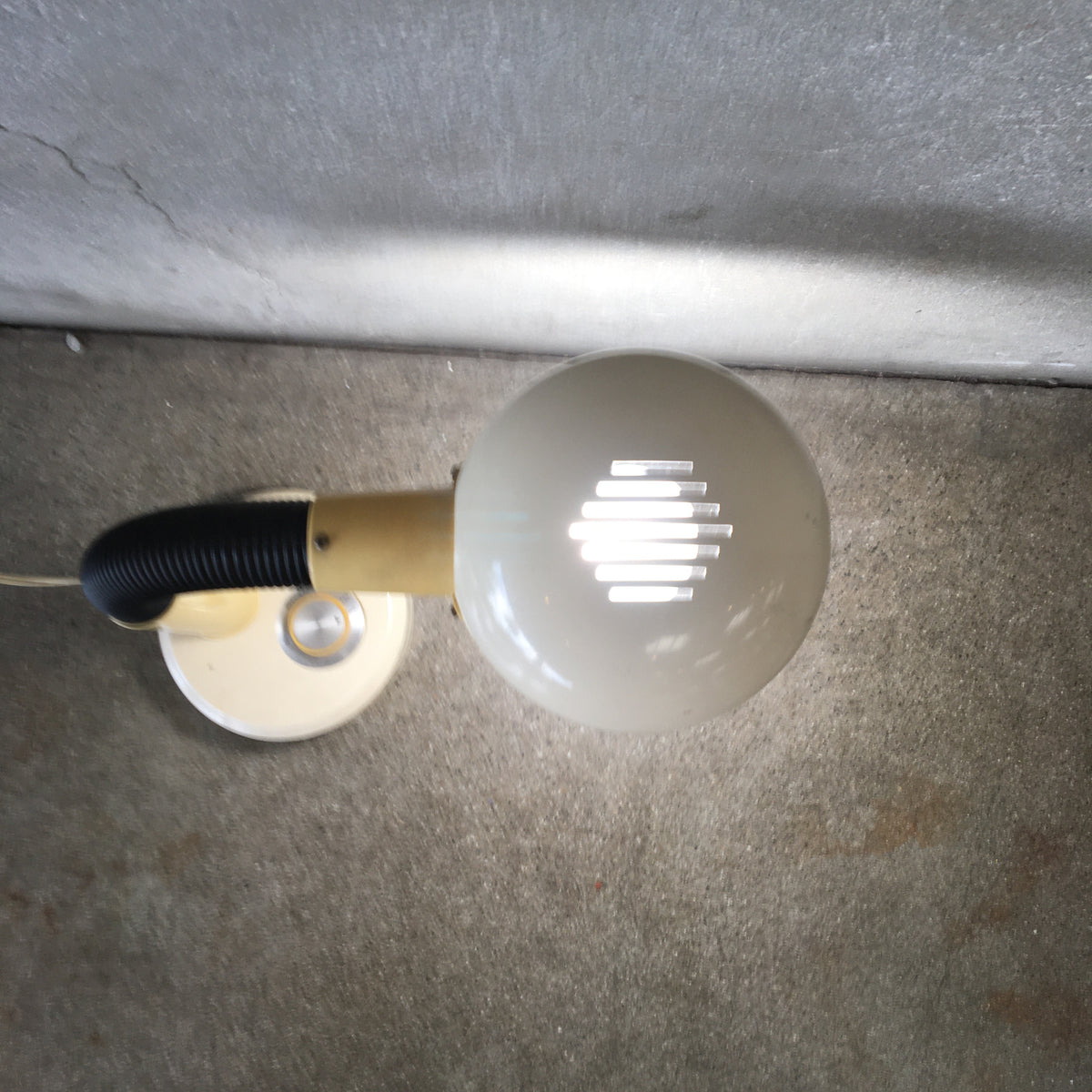 Vintage 1970's Cobra Desk Lamp w/ Dimmer