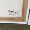 Chianti Vineyard Walk (& CVW II)- Diptych Painting- Signed By Artist