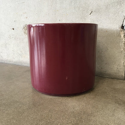 Burgundy Gainey Style Planter