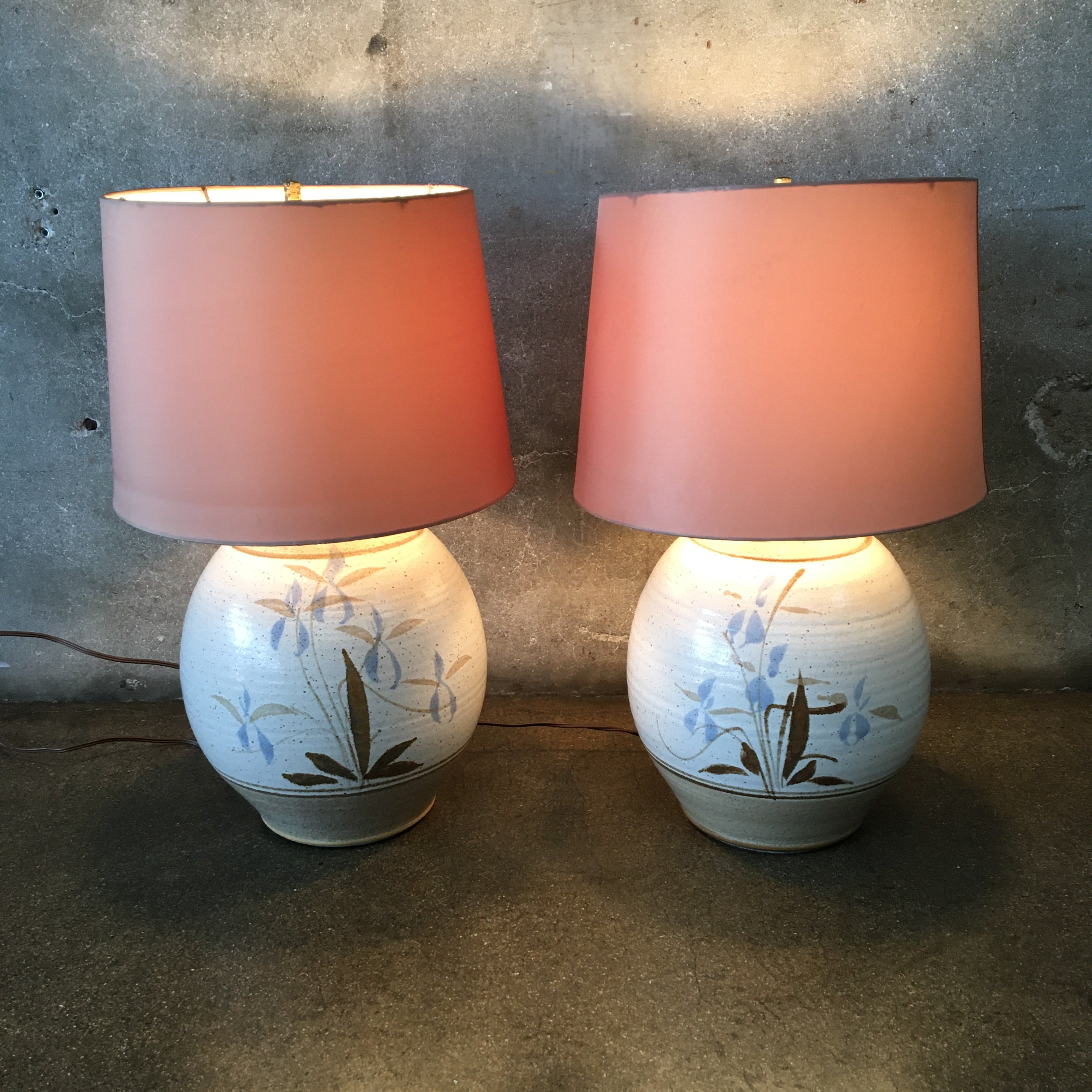 Vintage ceramic deals table lamps