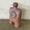 Modern Ceramic Sculpture Studio Pottery- Spot Glazed
