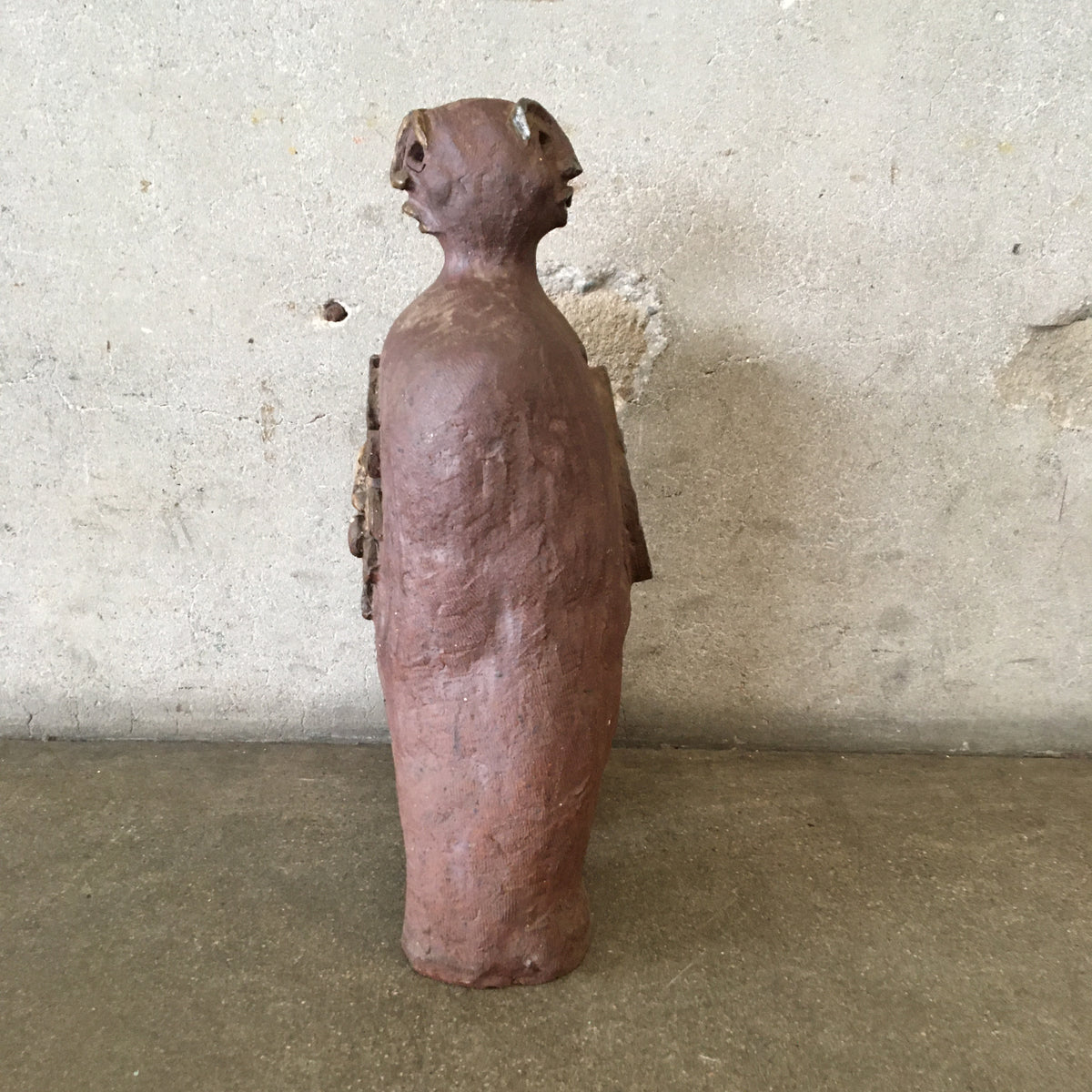 Modern Ceramic Sculpture Studio Pottery- Spot Glazed