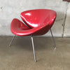 Mid Century Modern In The Style of Pierre Paulin Lip Slice Chair