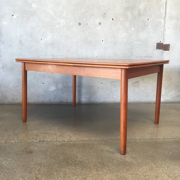Danish Modern Teak Dining Table