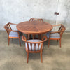 Mid Century John Keal for Brown Saltman 6 Chair Dining Set