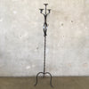 Vintage Wrought Iron Candle Holder
