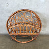 Vintage Bamboo Rattan Magazine Holder