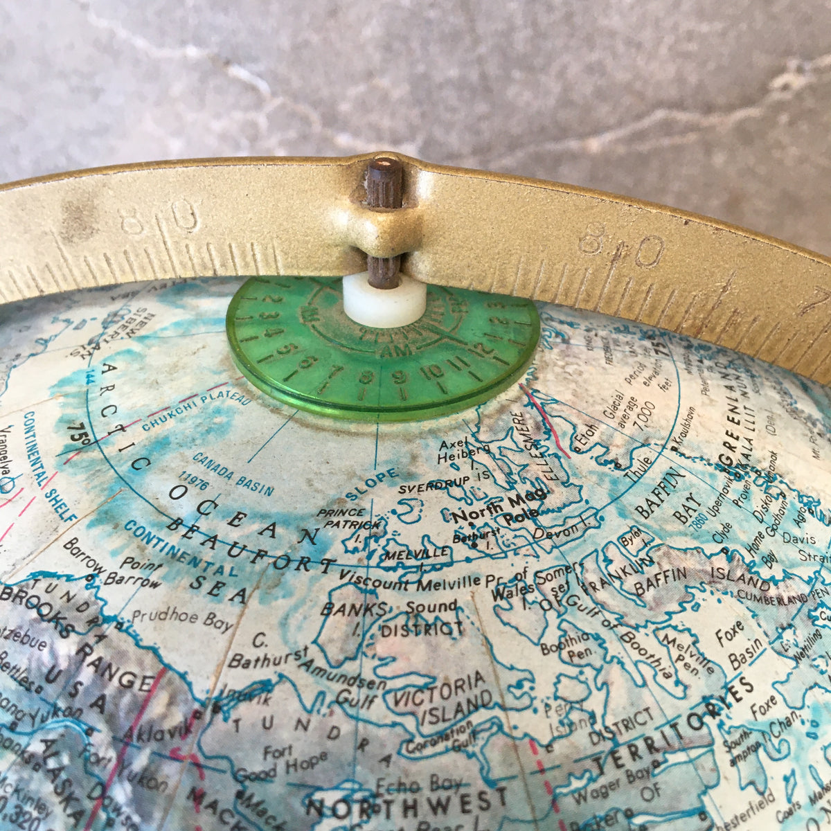 Soviet Era 12" World Globe