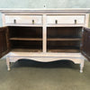 White Washed Farmhouse Entry Cabinet/Sideboard