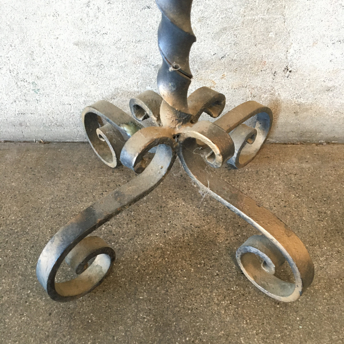 Candle Stick Holder (Tall) Wrought Iron