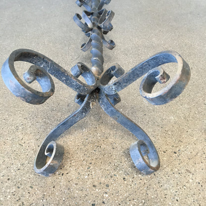 Candle Stick Holder (Tall) Wrought Iron