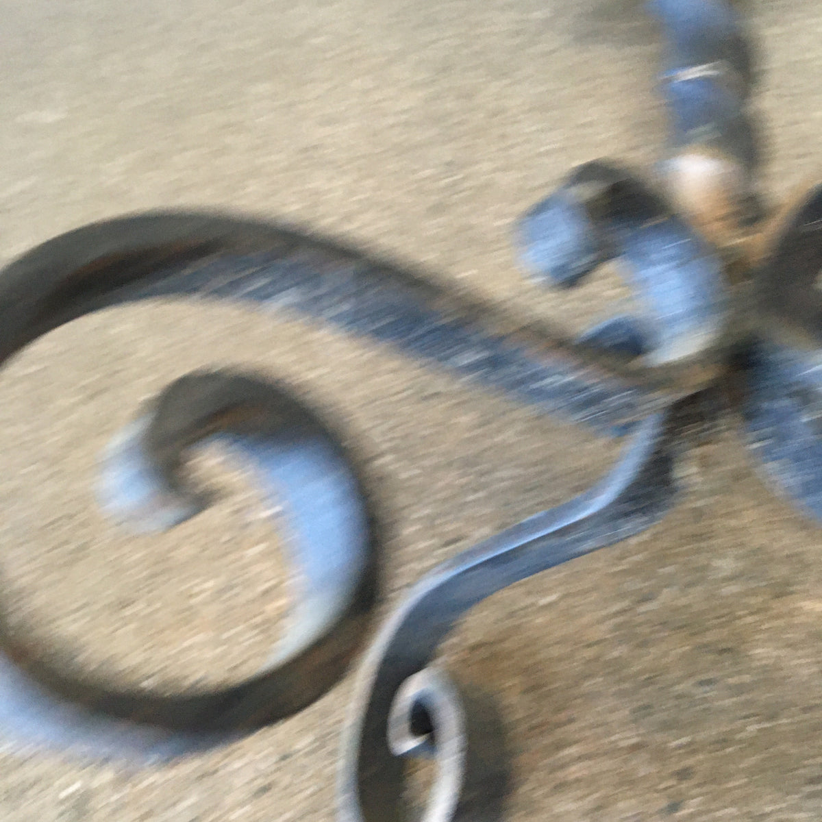 Candle Stick Holder (Tall) Wrought Iron