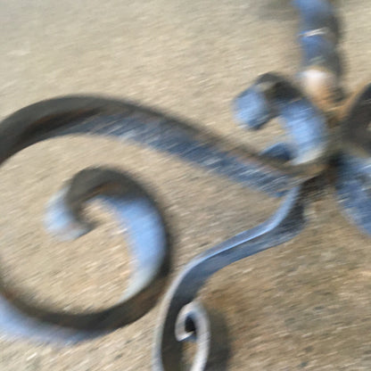 Candle Stick Holder (Tall) Wrought Iron