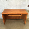 Teak Desk With Pullout Drawer