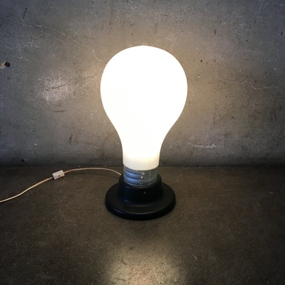 Large Pop Art Light Bulb Table Lamp