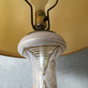 Pair of Hollywood Regency Lamps with Original Shades