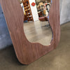 Hand Crafted Walnut Wood Floor Mirror