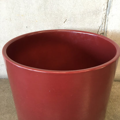Burgundy Gainey Pot