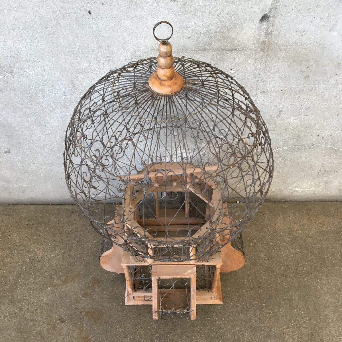 Hot Air Balloon Styled Bird Cage