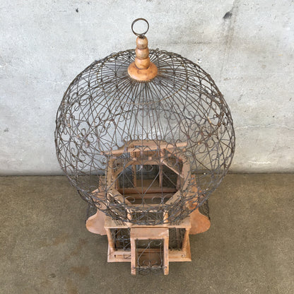 Hot Air Balloon Styled Bird Cage