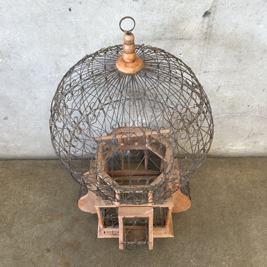 Hot Air Balloon Styled Bird Cage