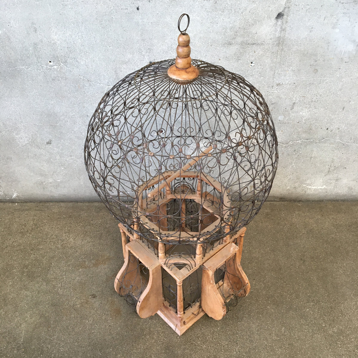 Hot Air Balloon Styled Bird Cage