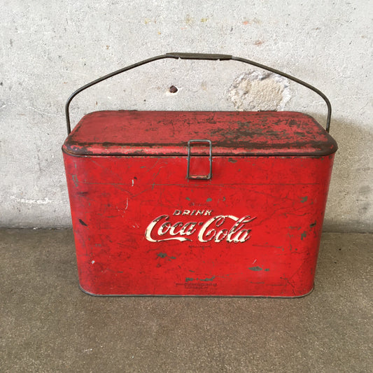 Vintage 1950's Coca Cola Picnic Cooler