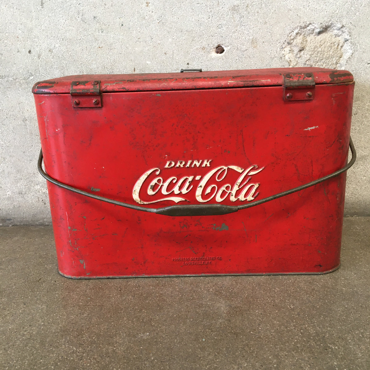 Vintage 1950's Coca Cola Picnic Cooler