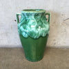 Vintage Mid Century Green Dip Glazed Robinson Ransbotton Floor Vase