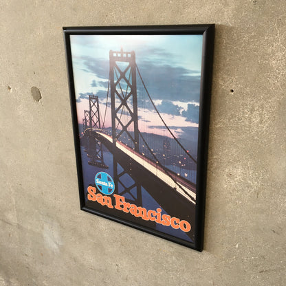 Original San Francisco Santa Fe Rail Road Poster