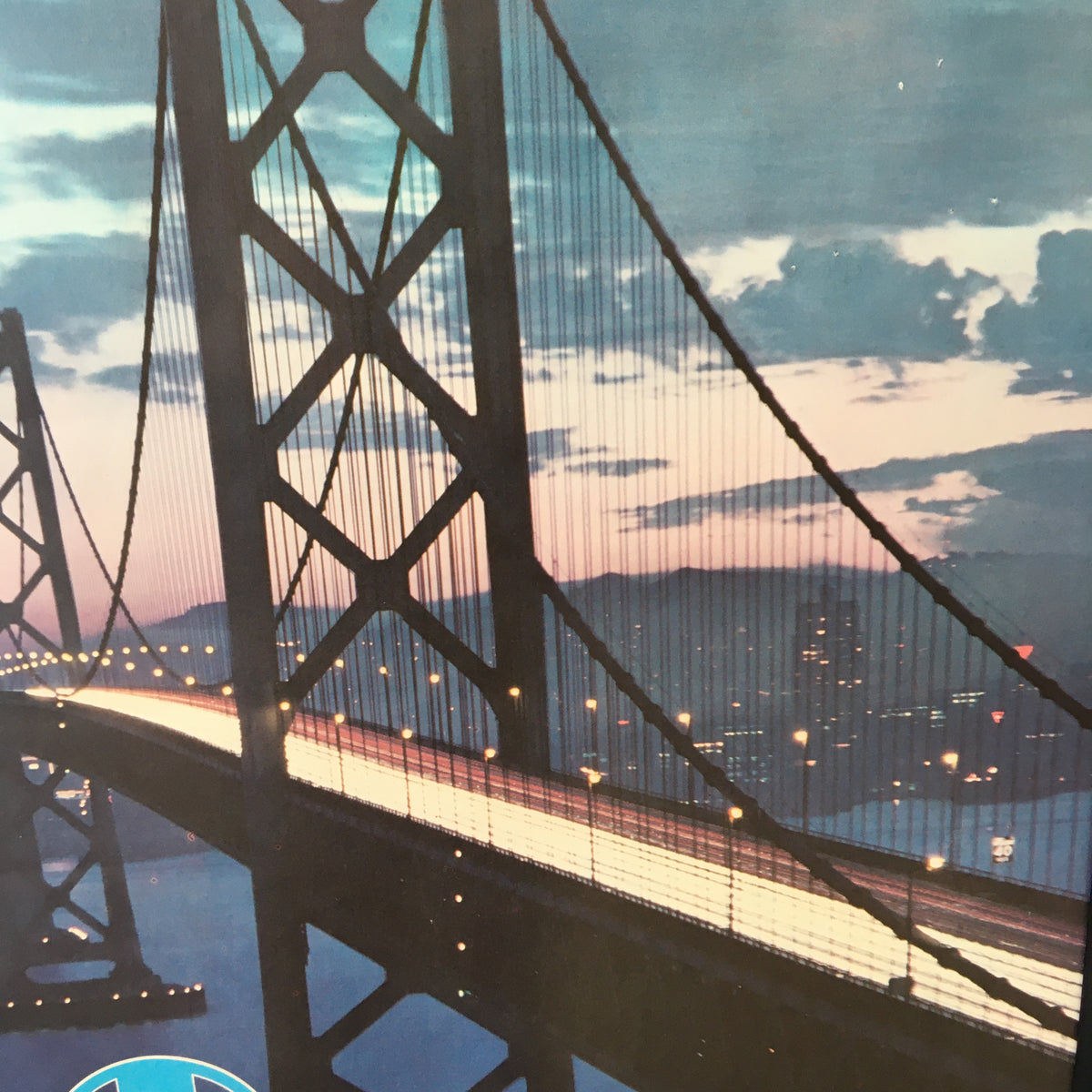 Original San Francisco Santa Fe Rail Road Poster