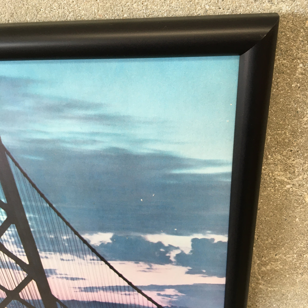 Original San Francisco Santa Fe Rail Road Poster
