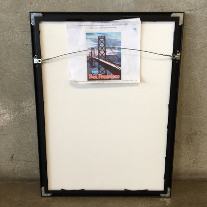 Original San Francisco Santa Fe Rail Road Poster