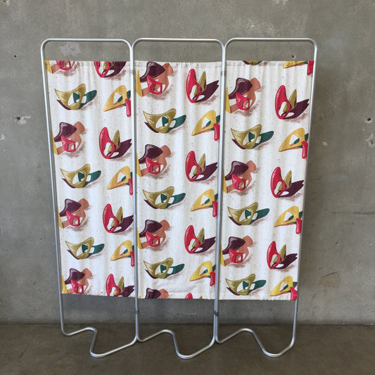 Vintage Mid Century Privacy Screen